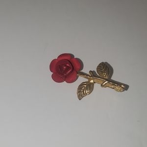 Vintage Mini Rose Brooch Pin